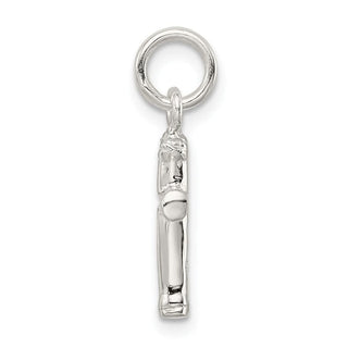Sterling Silver Reversible Cross Charm