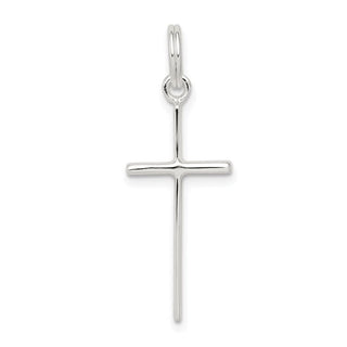 Sterling Silver Latin Cross Charm QC4275