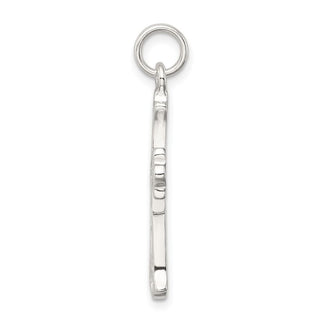 Sterling Silver Filigree Cross Charm