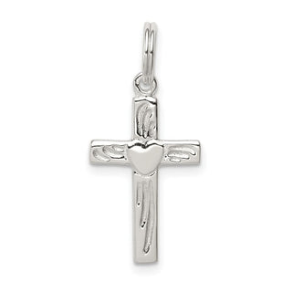 Sterling Silver Latin Cross Charm QC4367