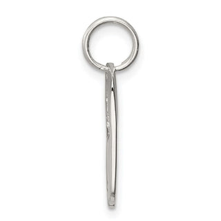 Sterling Silver Dog Tag Cross Charm