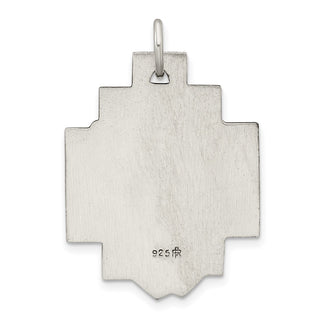 Sterling Silver Ecce Homo Medal Pendant