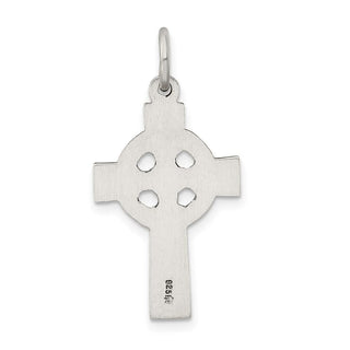 Sterling Silver Celtic Cross Charm QC451