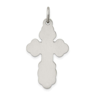 Sterling Silver Eastern Orthodox Cross Charm QC453