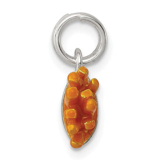 Sterling Silver Enameled French Fry Charm