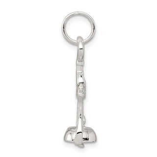 Sterling Silver Wine Bottle Opener Charm