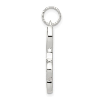 Sterling Silver Music Note Charm QC4756