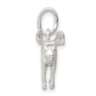 Sterling Silver Moose Charm QC4894