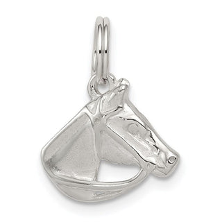 Sterling Silver Horse Head w/Bridle Charm