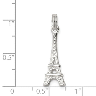 Sterling Silver Eiffel Tower Charm QC5059