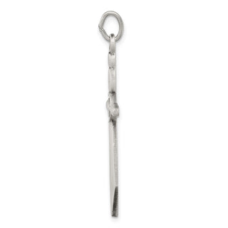 925 Sterling Silver Sword Cross Pendant
