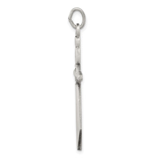 925 Sterling Silver Sword Cross Pendant