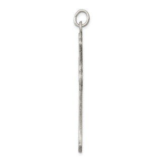 925 Sterling Silver Antiqued Cross Pendant QC5260