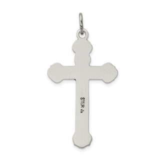 925 Sterling Silver Antiqued Inri Crucifix Pendant QC5439