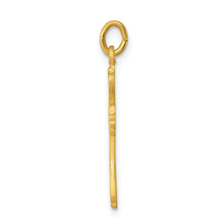 Sterling Silver & Gold-plated Cross Charm