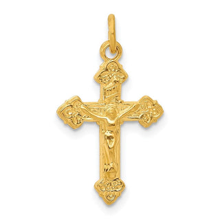 Sterling Silver & Gold-plated INRI Crucifix Charm