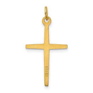 Sterling Silver & Gold-plated Passion Cross Charm