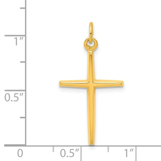 Sterling Silver & Gold-plated Passion Cross Charm