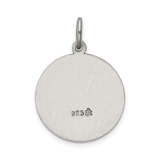 Sterling Silver Divino Nino Medal Pendant (Divine Infant Jesus) QC5487