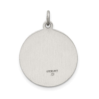 Sterling Silver Antiqued Ecce Homo Medal Pendant QC5494