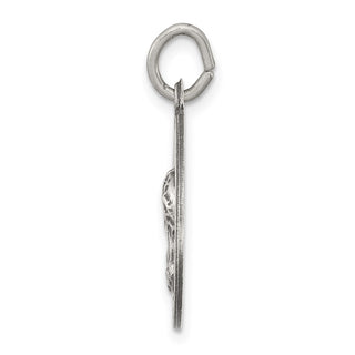 Sterling Silver Jesus Have Mercy Medal Pendant