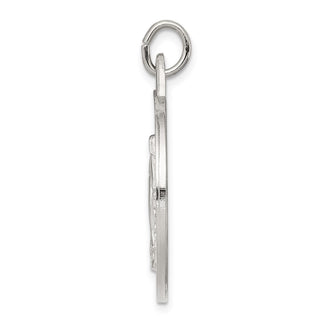 Sterling Silver Miraculous Medal Pendant QC5518