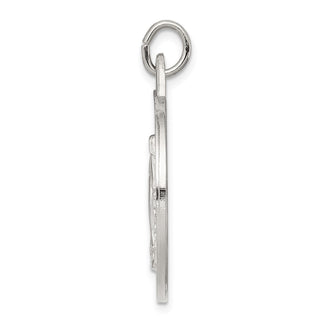 Sterling Silver Miraculous Medal Pendant QC5518