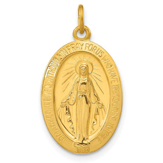 Sterling Silver & Gold-plated Miraculous Medal Charm