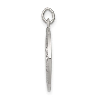 Sterling Silver Our Lady of Perpetual Help Medal Pendant QC5573
