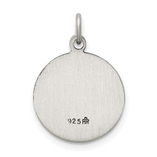 Sterling Silver Our Lady of Fatima Medal Pendant