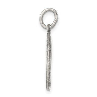 Sterling Silver Antiqued Matka Boska Medal Pendant