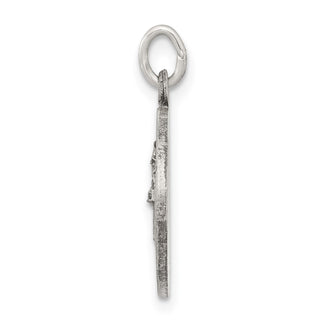 Sterling Silver Saint Patrick Medal Pendant