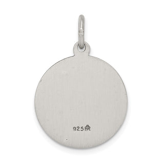 Sterling Silver Antiqued Saint Paul Medal Pendant QC5750