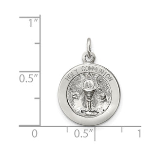 Sterling Silver Holy Communion Medal Pendant