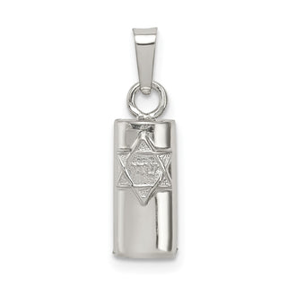 925 Sterling Silver Mezuzah Pendant QC5924