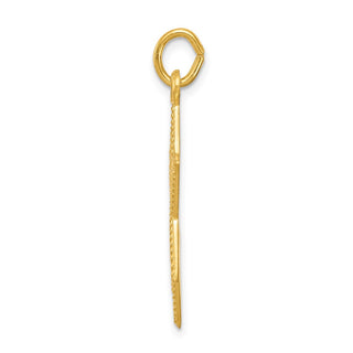 Gold-plated Sterling Silver Star of David Pendant