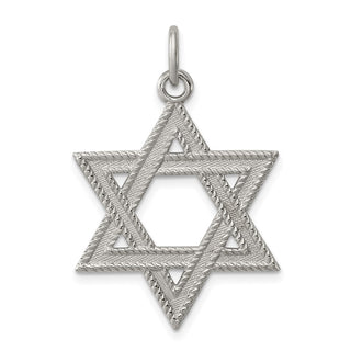 Sterling Silver Star of David Charm QC5947