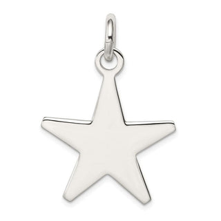 Sterling Silver Star Pendant QC6056