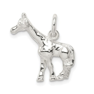 Sterling Silver Giraffe Charm QC6365