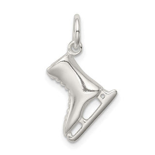 Sterling Silver Ice Skate Charm QC6468