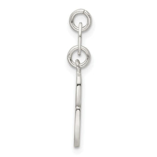 Sterling Silver Initial G Pendant QC6510G