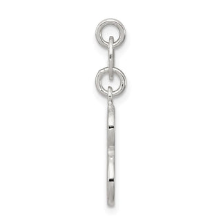 Sterling Silver Initial S Pendant QC6510S