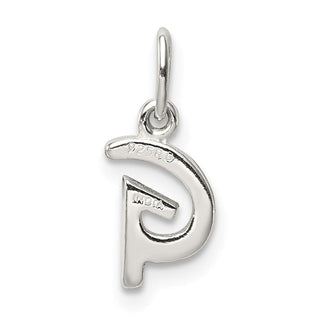 Sterling Silver Initial G Pendant QC6511G