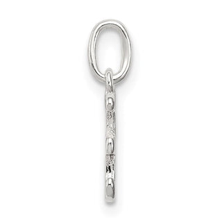 Sterling Silver Initial H Pendant QC6511H