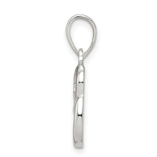 Sterling Silver Initial G Pendant QC6512G