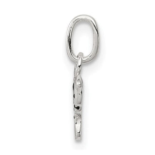 Sterling Silver Enameled Elephant Charm QC7531