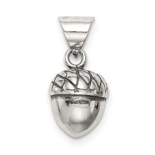 Sterling Silver Acorn Pendant
