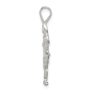 Sterling Silver Runner Pendant QC757