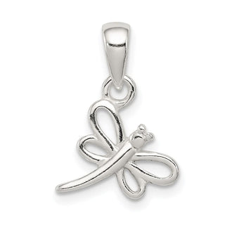 Sterling Silver Dragonfly Pendant QC7571