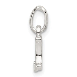 Sterling Silver Letter I w/Enamel Pendant